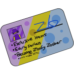 Sponge Membership Card