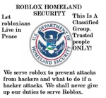 Roblox Homeland Security