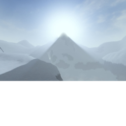 Mountain range icon