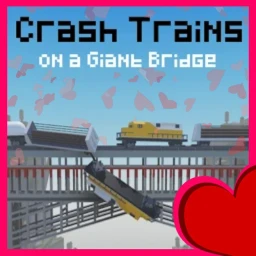 [VALENTINES] Crash Trains on a Giant Bridge icon