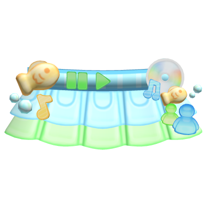 frutiger aero 2000s eco blue green skirt Roblox item