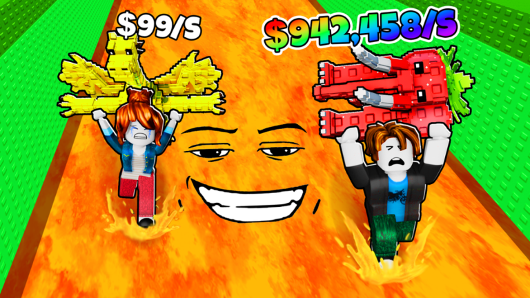 Run on Lava for Brainrots screenshot 1