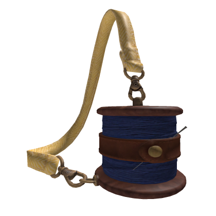 Buttons Movie Inspired Spool Thread Cross Bag