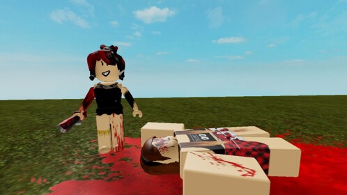 Survival The Killer Black Dress Girl