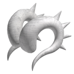Ivory Zephyr Horns