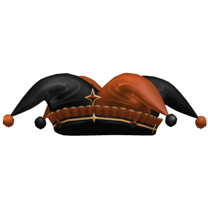 Halloween Orange Jester Hat Roblox item