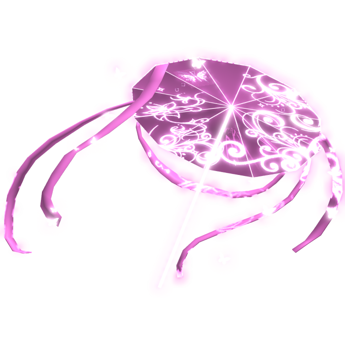[EMISSIVE] Pink Umbrella Glowing