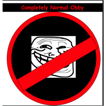 The Most Normal Obby On ROBLOX!