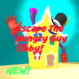 (BETA) Escape The Hungry Guy Obby! (NEW)