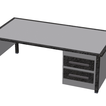 Office Desk Modern Workspace Roleplay Hangout VC