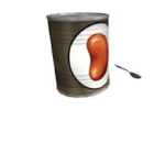 Simple place glass in ur mouth like beans plastic