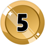 5 wins