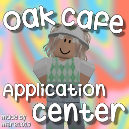 Oak Cafe Application Center (Beta)