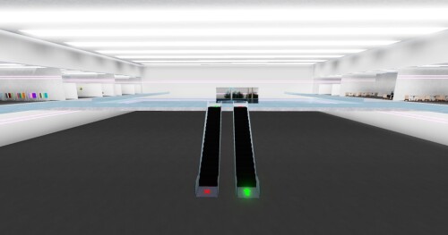 The Backrooms: Janitor's Lit Up Mall