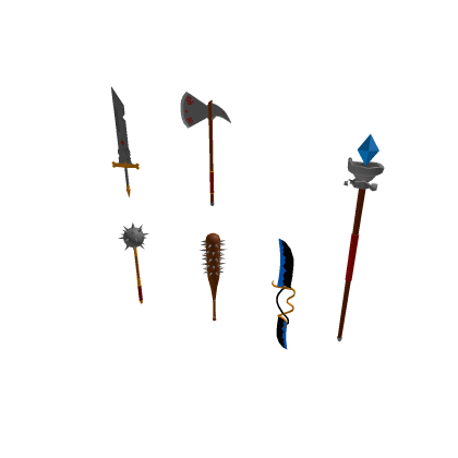 weapons lowpoly pack
