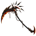 Magma Fiery Champion's Scythe