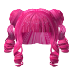 Slime Pink Curly Juicy Buns