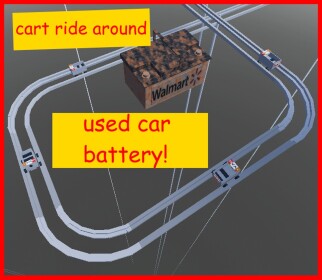 [UPDATE] cart ride around a used car battery