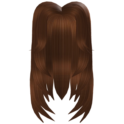 2000's Y2K Layered Hair In Ginger