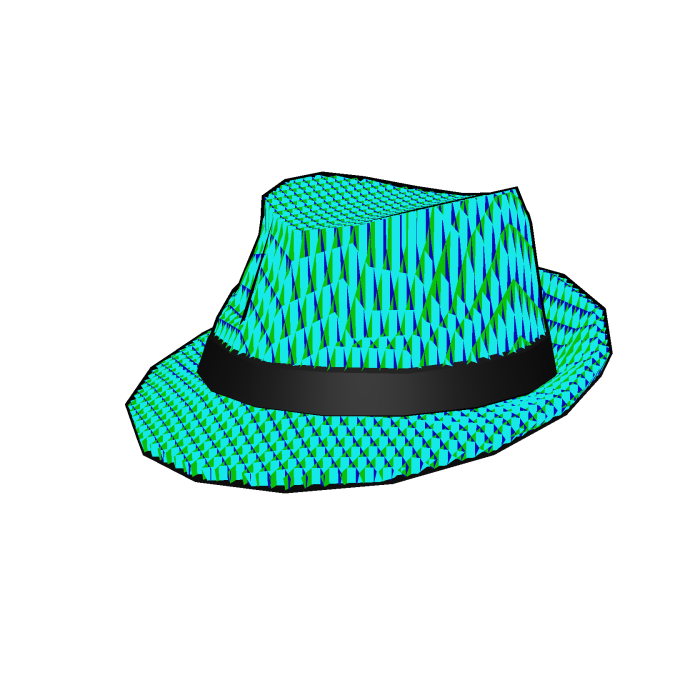 Rainbow Fedora