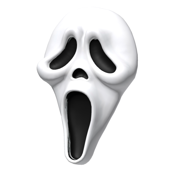 Scream Face Mask Side