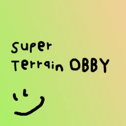 SUPER terrain OBBY (PRIZE AT THE END) icon