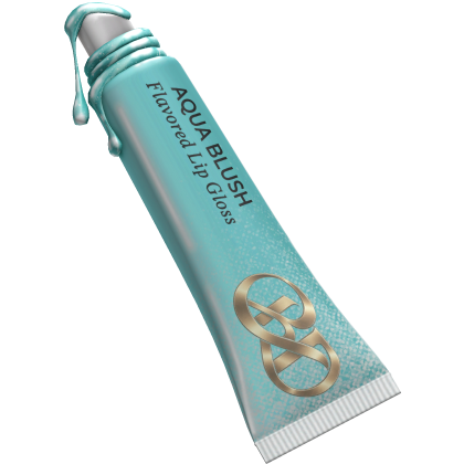 Baddie Makeup Aqua Blush Dripping Lipgloss