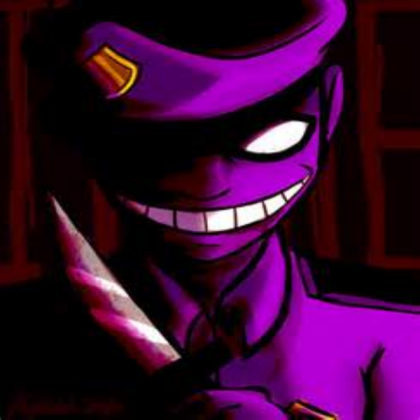 purple guy fnaf Roblox decal