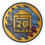 20 vehicles