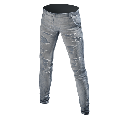 Distressed Jeans Stone Wash thumbnail