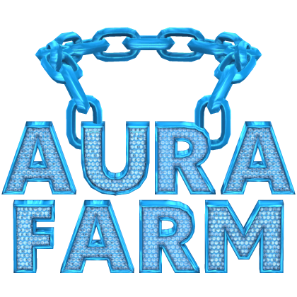 Aura Farm Blue Chain Roblox item