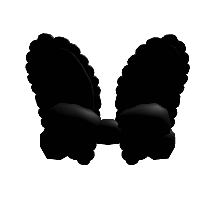 Black Ruffle Bunny Ears