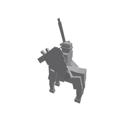 Meshes/elite early medieval horseman
