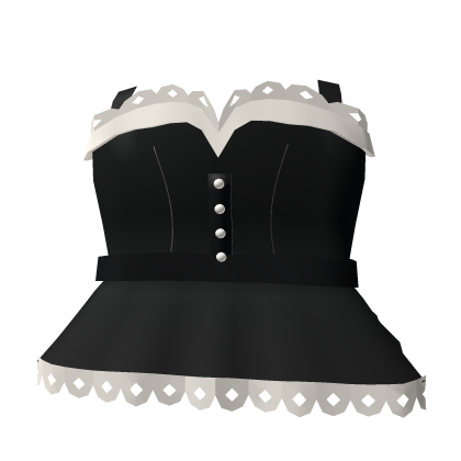 Black Sweetheart Doll Dress - 3.0 Roblox item