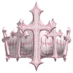 PINK CROWN OF BLESSED CROSS