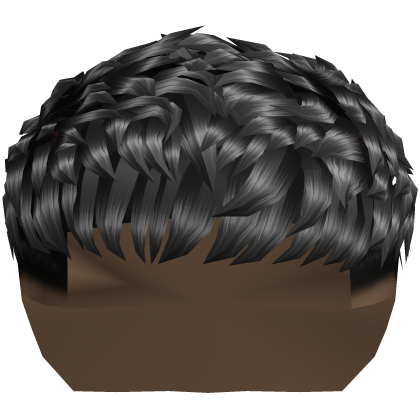 Messy Textured Fringe w/ Low Fade