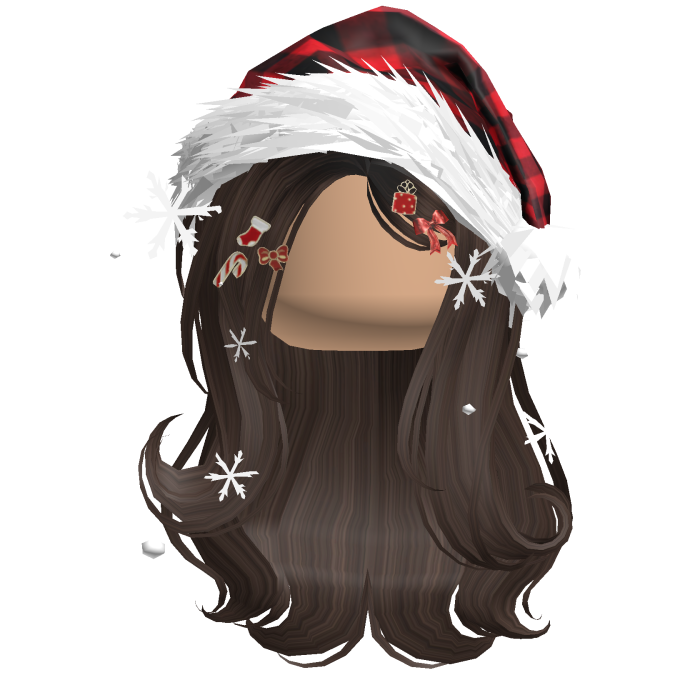 Lush Gentle Swirls w/Santa Hat (Brown)