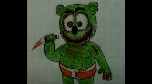 (13+) Horror House With Gummy bear