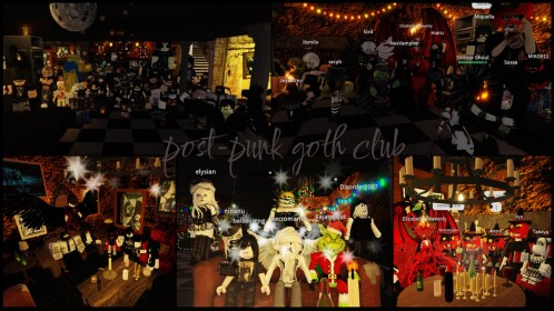 goth post-punk club (new songs!)