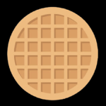 Burnt Waffel