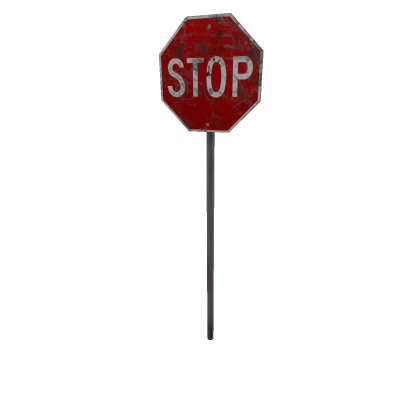PBR Stop Sign
