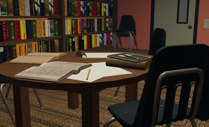 Plastic School Chair preview 1