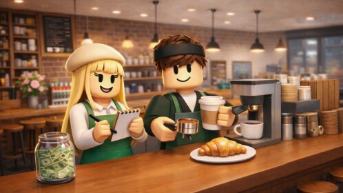 2 Player Coffee Shop Tycoon ☕