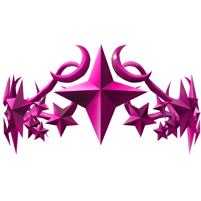 Pink Star Crown