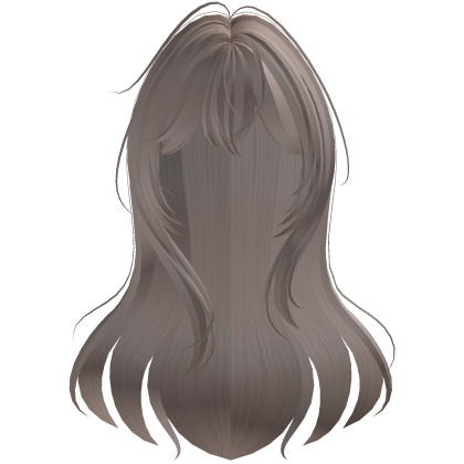 Ash Messy Anime Long Hair