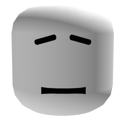 Tired Face (White) Roblox item