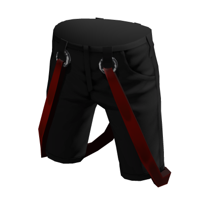 Suspender Shorts Red thumbnail