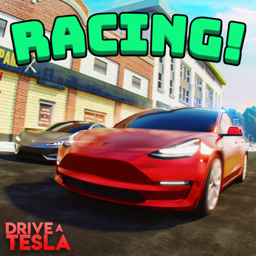 Drive a Tesla! [RACING!] official Roblox game thumbnail