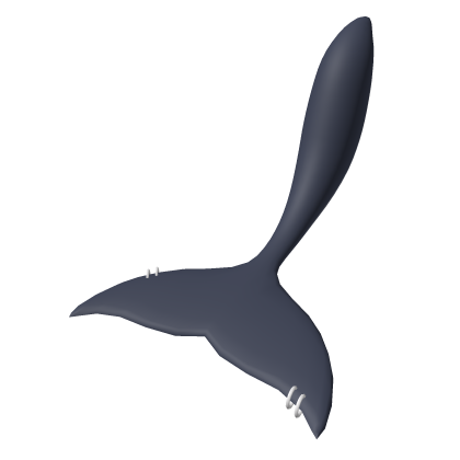 Gummy shark tail w silver piercings