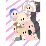 The Sakura fan group <3